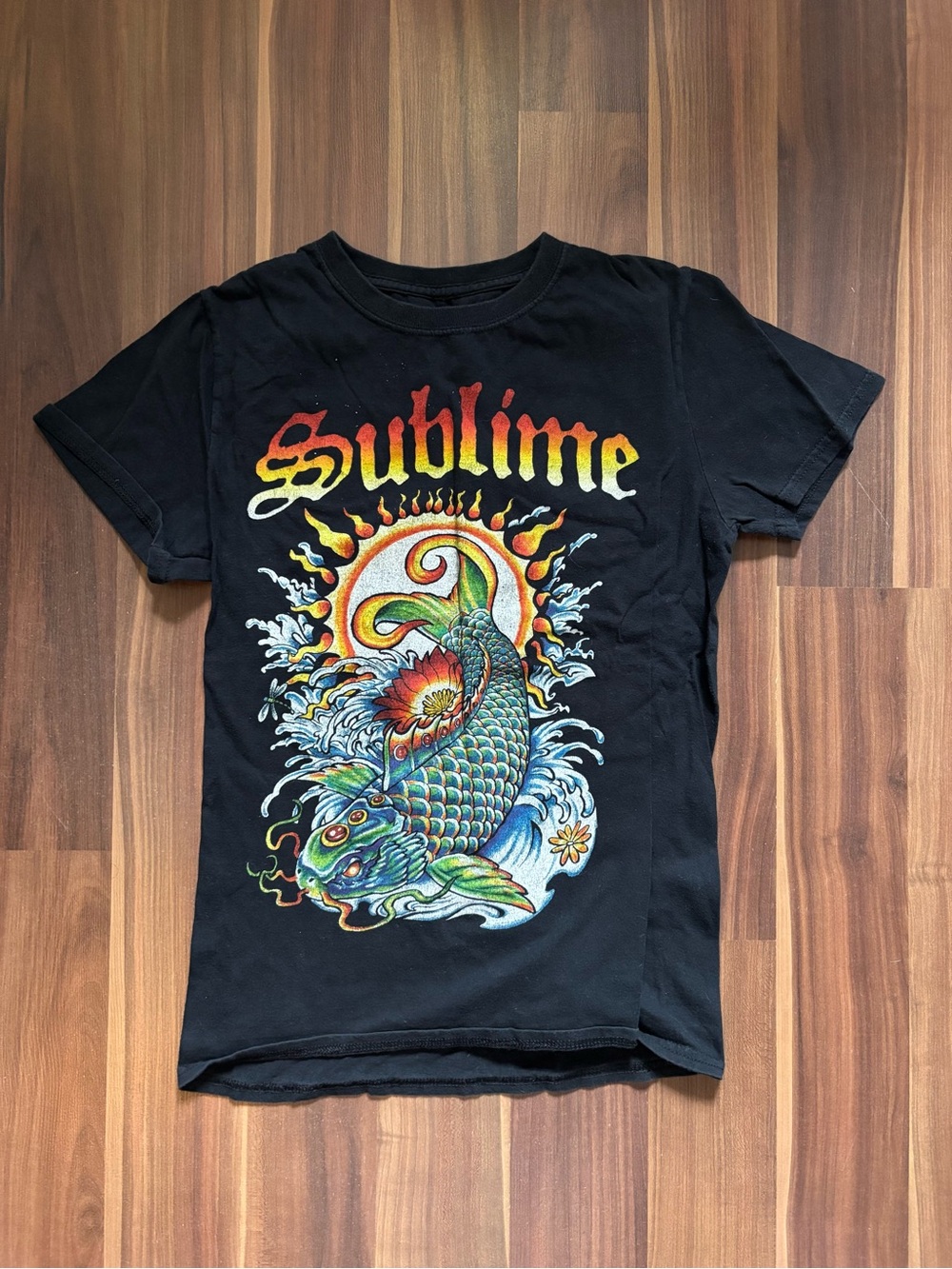 Sublime Black Graphic Tee - Short Sleeve Women’s Top